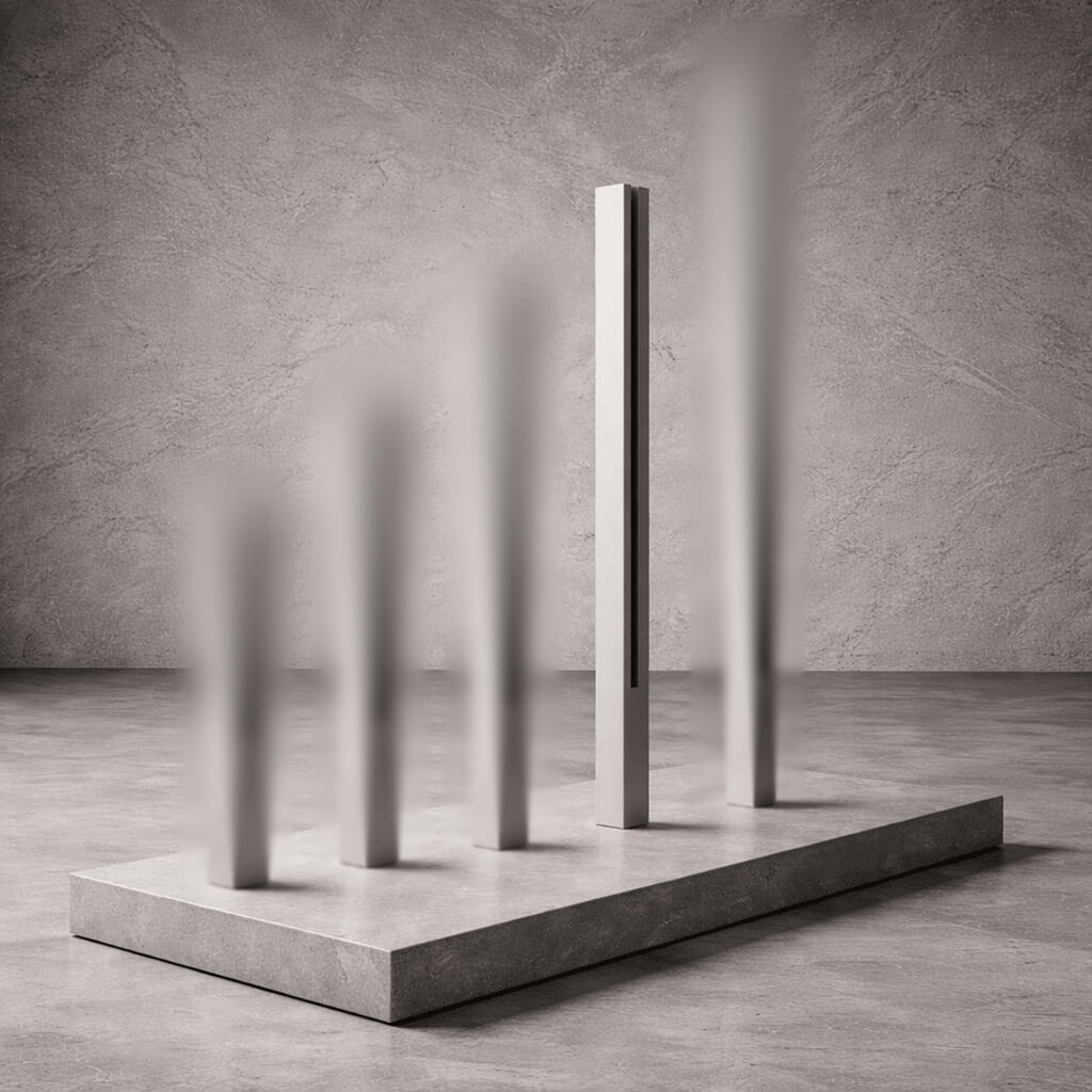 Стовп чотирисекційний